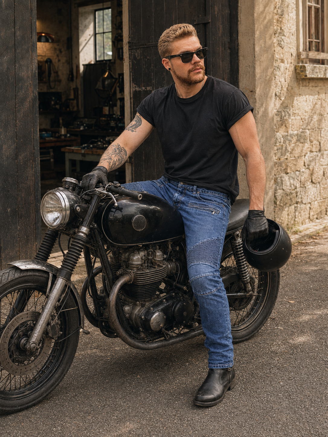 Balmain Bikerjeans