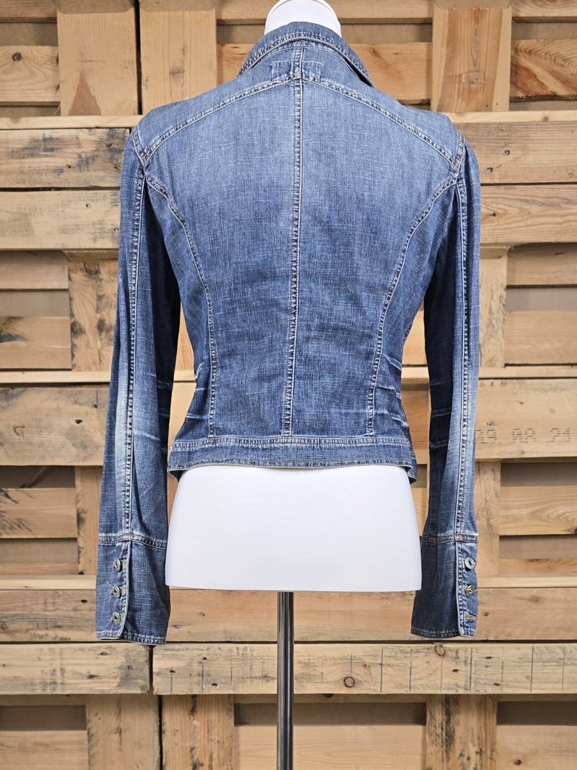 Byblos Blu Jeansjacke mit Reißverschluss