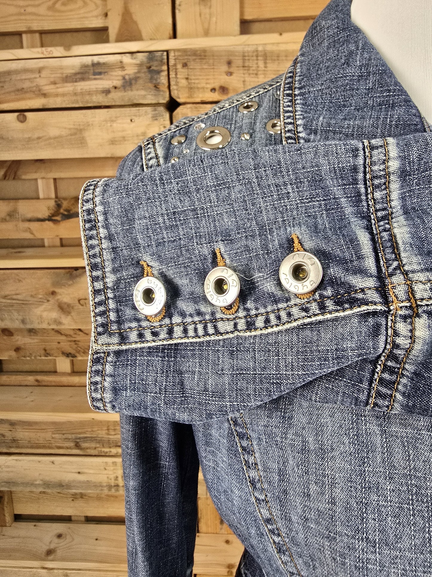 Byblos Blu Jeansjacke mit Reißverschluss
