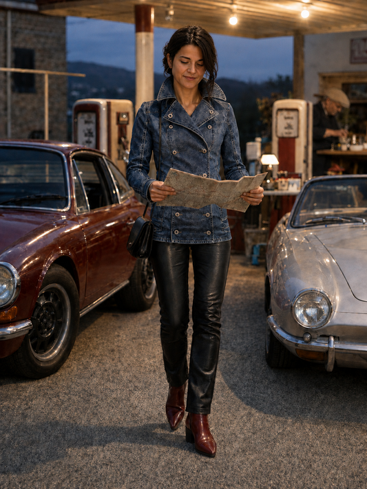 Diesel Jeansjacke Destroyed-Look