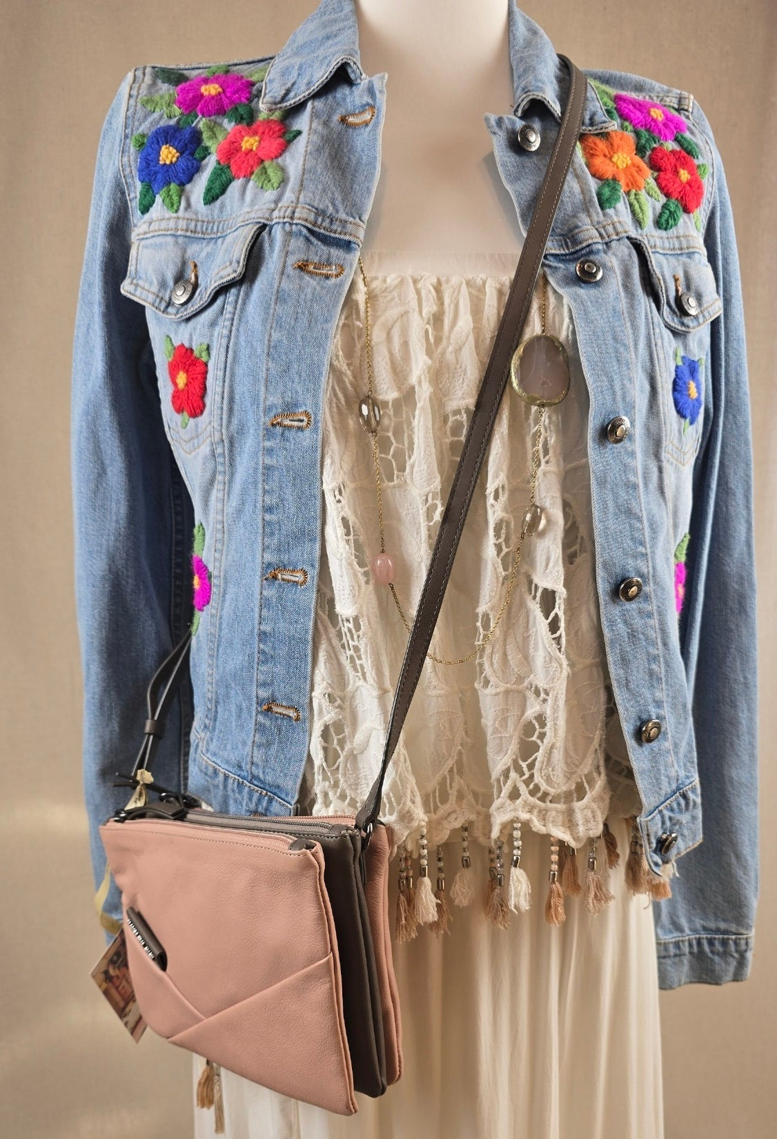 Vorderansicht der Hugo Boss Jeansjacke 
