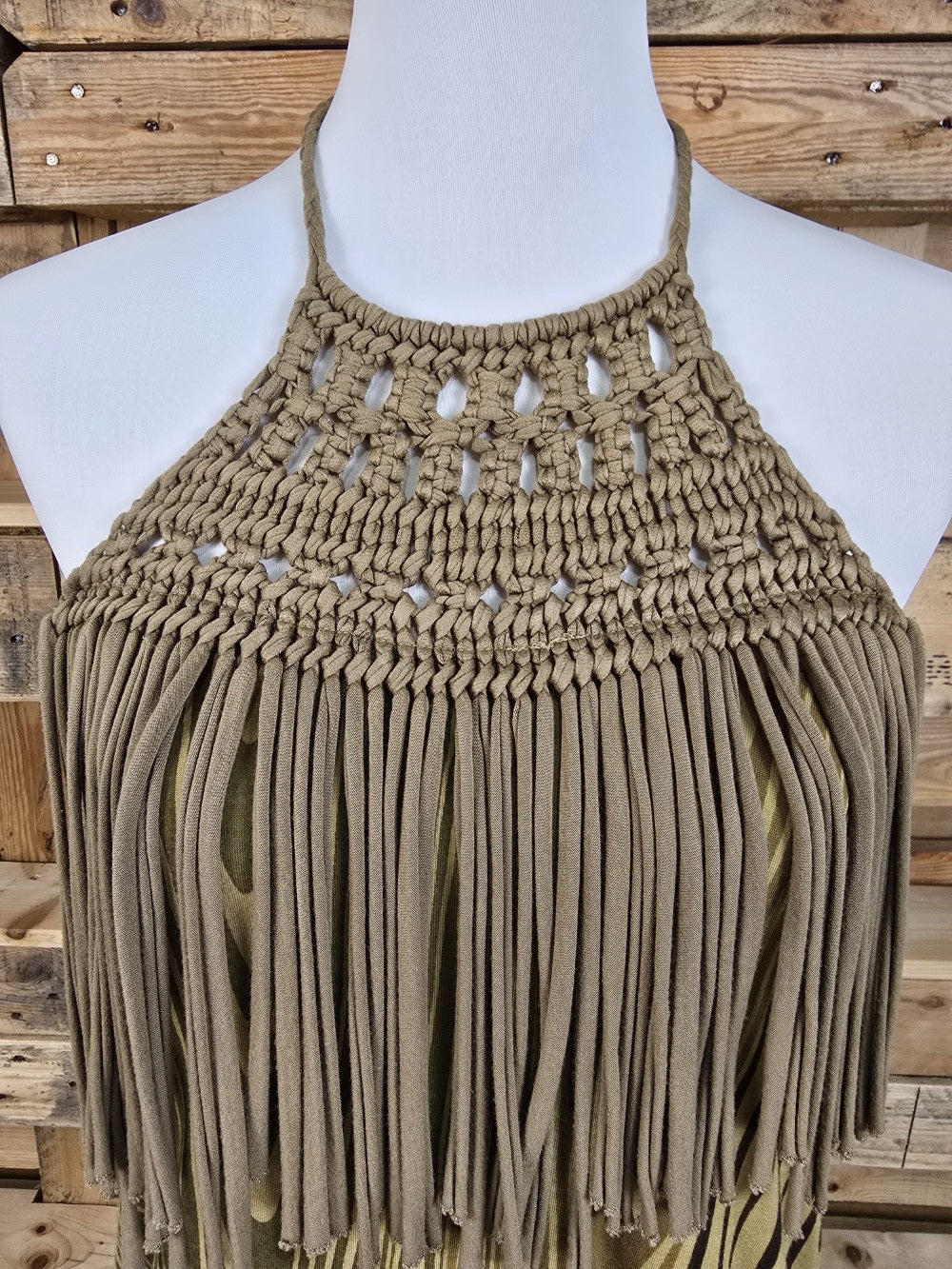 Derhy Makramee Jumpsuit Ibiza Style