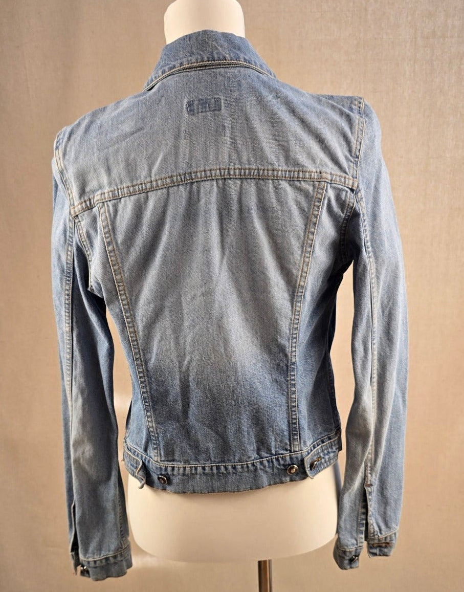 Rückansicht der Hugo Boss Jeansjacke