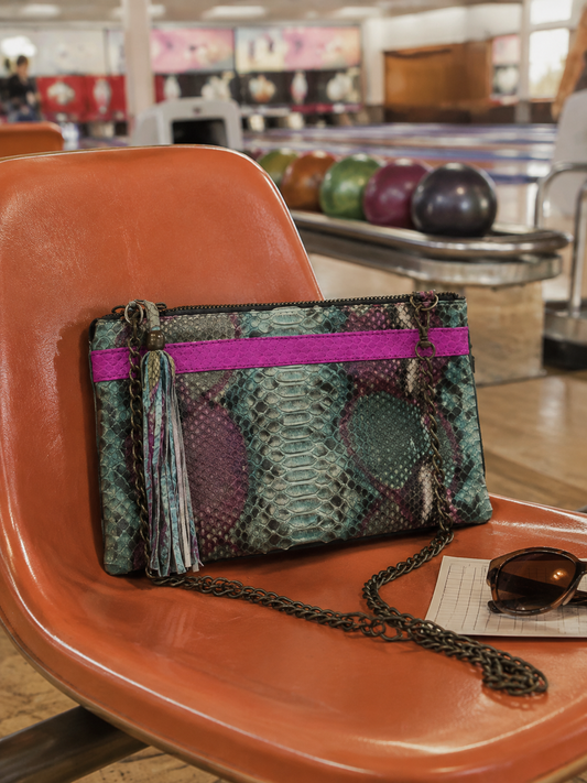 Tres Ibiza Clutch mit Kettengurt