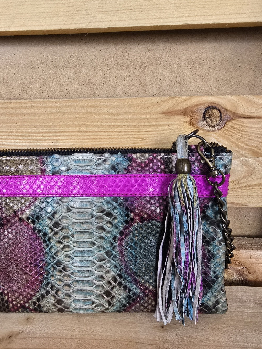 Tres Ibiza Clutch mit Kettengurt